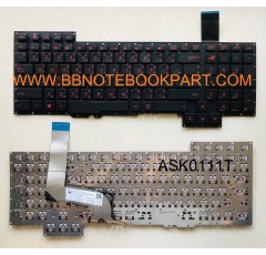 Asus Keyboard คีย์บอร์ด ROG G751 G751JM  G751JT G751JY    ภาษาไทย อังกฤษ